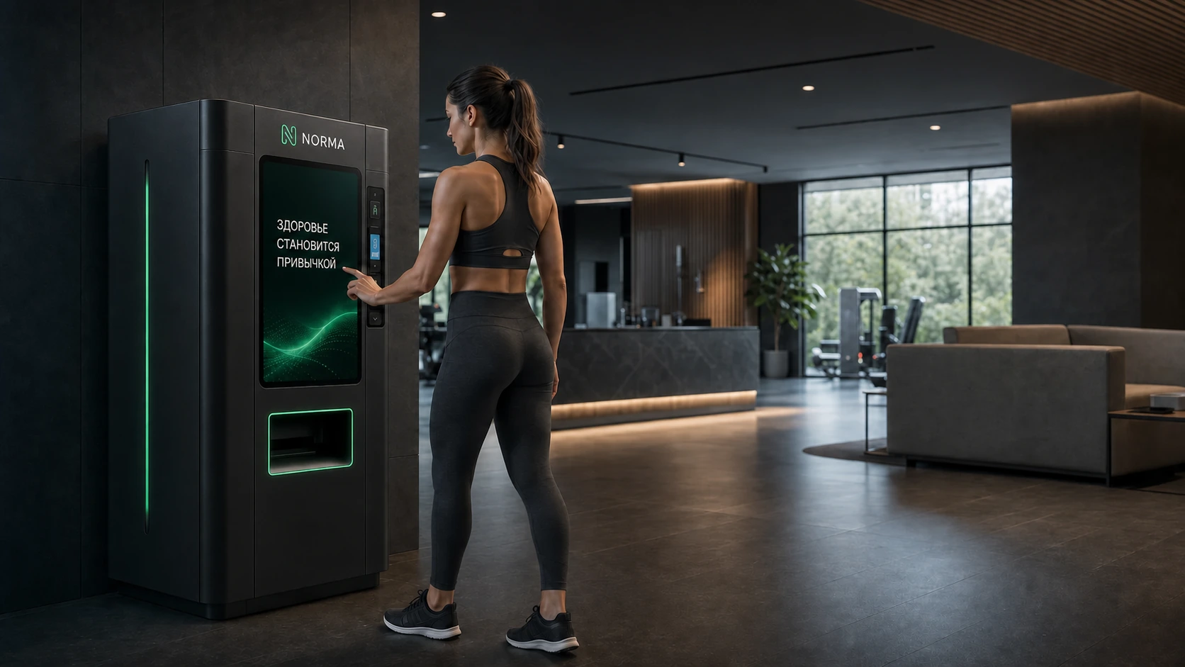 NORMA Station в современном фитнес-клубе